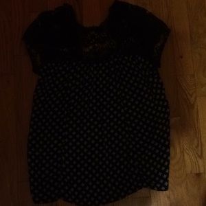 Navy blue shirt